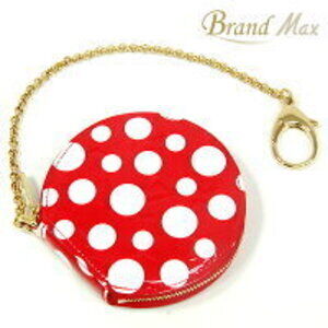 Louis Vuitton Verni Dot Porte Monnaie Wallet Chapeau Coin Wallet Rouge